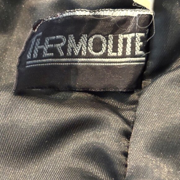 Georgetown Leather Design vintage women's black genuine leather jacket sz L - Picture 15 of 16